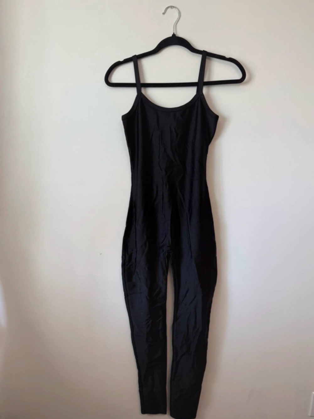 Good American Compression Shine Catsuit Black Size 1 NWOT